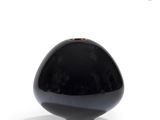 an image of a black vase on a white background