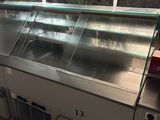an image of a refrigerated counter in a restaurant