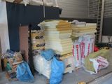 a pile of construction materials sitting on a table