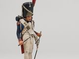 figurine of a toy soldier with a drum and a drum
