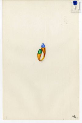 Jean CLOSSET Ensemble de 20 dessins figurant des études de b…