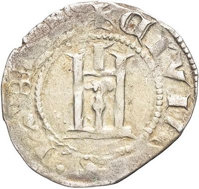 a silver coin with an image of a man on it