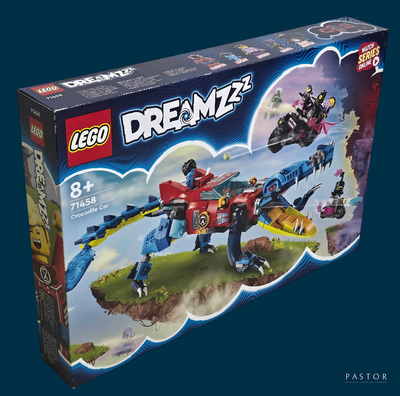 une boîte contenant un ensemble Lego Dreamz