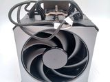 a computer fan that is attached to the back of a computer