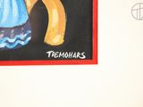 a picture of a painting of a pitcher and a banana