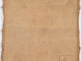 an old piece of paper with a drawing on it