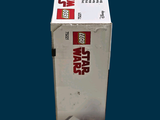 a box with a lego star wars figure inside of it