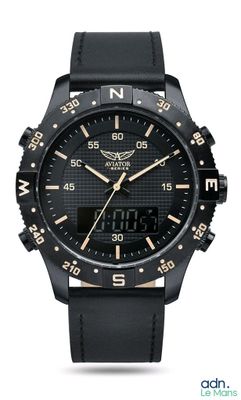 un gros plan d'une montre-bracelet à affichage numérique