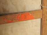 a picture of a piece of wood with a map on it