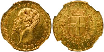 a gold sovereign coin with the image of queen victoria