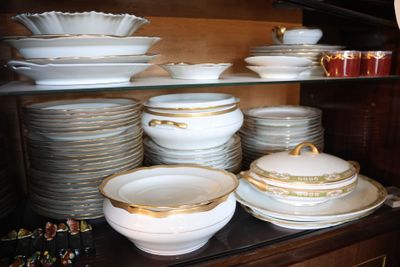 CHAPUS Frères Limoges Partie de service de table en porcelai… - Photo 1