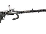 an image of a machine gun on a stand on a white background