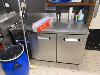 Tour réfrigéré positif en inox ouvrant à deux portes DIAMOND type DAIQ - Photo 1