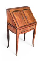 PETIT BUREAU DE PENTE EN DOS D'ÂNE DE STYLE LOUIS XVI (photo 3)