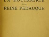 an old book with a black and white title on it