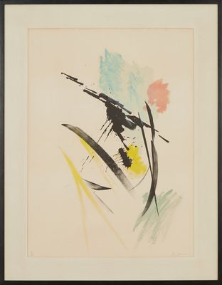 Jean Miotte (1926-2016) 2 lithographies Sur papier, chacune …