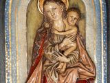 an image of a statue of a woman holding a child