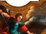 an image of a painting of a man with a sword in his hand