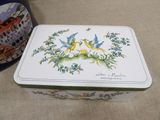 a white box with a picture of a bird on it
