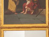une image représentant un tableau où l'on voit une femme tendre quelque chose à un homme