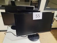5 écrans d'ordinateur dont BENQ, AOC, VIEWSONIC, DELL, de 21…