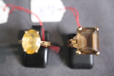 two rings that are sitting on top of each other