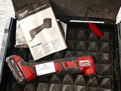 a tool in a box that is sitting on the ground