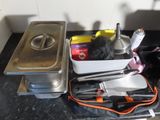 a lot of items that are sitting on the counter