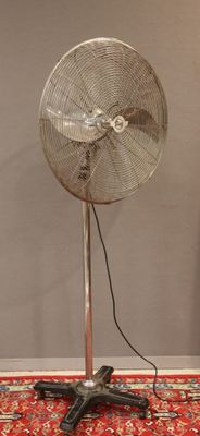 Ventilateur Tornado en inox sur pied roulant