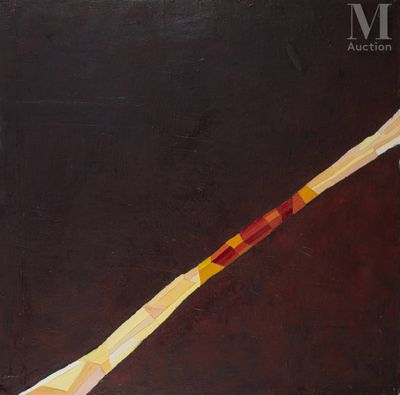 Katia CADMAN (XX-XXI) Xenadu Acrylique et cire sur toile con…