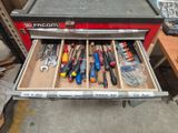 many tools in the drawer of a tool box