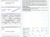 a close up of a sheet of paper with information on it