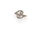 une bague en or et diamant