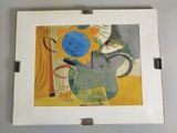 a picture of a painting hanging on a wall