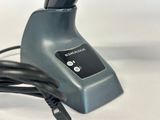 an image of a close up of a hair dryer on a table
