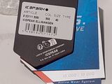 a tag that is attached to a plastic bag