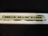 a model of a train in a box on a table