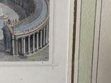 a picture of a picture of a city in a frame