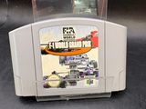 un jeu Nintendo dans un boîtier transparent posé sur une table