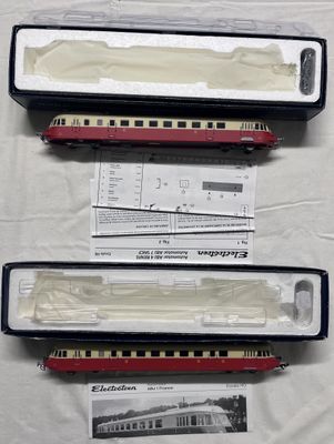 HO – ELECTROTREN- Lot de 2 autorails Renault SNCF dont ABJ 3 2ème clas - Photo 1