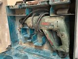 a tool in the case that is open and ready to be used