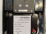 a close up of a control panel with a sign on it