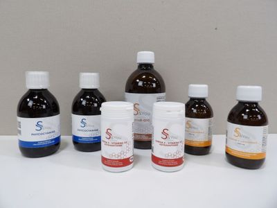 COMPLÉMENT ALIMENTAIRE : S&You - Lot de x6 articles : Curcu8-Q10, x2 P
