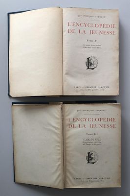 L'encyclopédie de la jeunesse. Tome I et III.