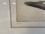 a picture of a drawing of a man on a surfboard