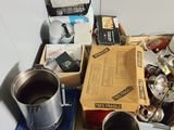 a lot of items that are on the table