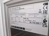a label on the side of a refrigerator that says lieber