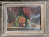 a picture of a painting of a still life of fruit