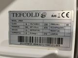 a close up of a label on a refrigerator door