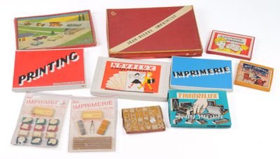 de nombreux types différents de boîtes d'allumettes dans la boîte